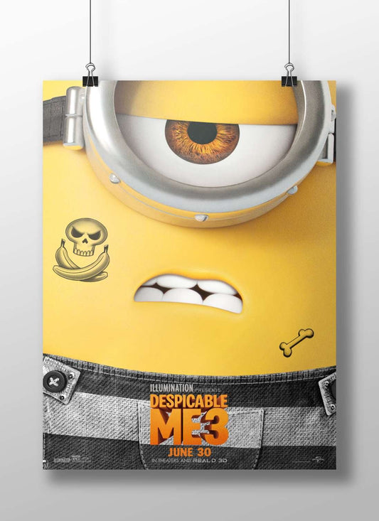 Minions from Despicable Me 3 Gru'S Minion Crew - Pop Art Poster