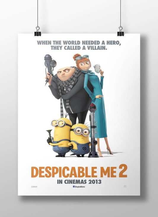 Despicable Me 2 (franchise: Despicable Me, real names: Gru, Lucy Wilde, Minions) Gru - Master