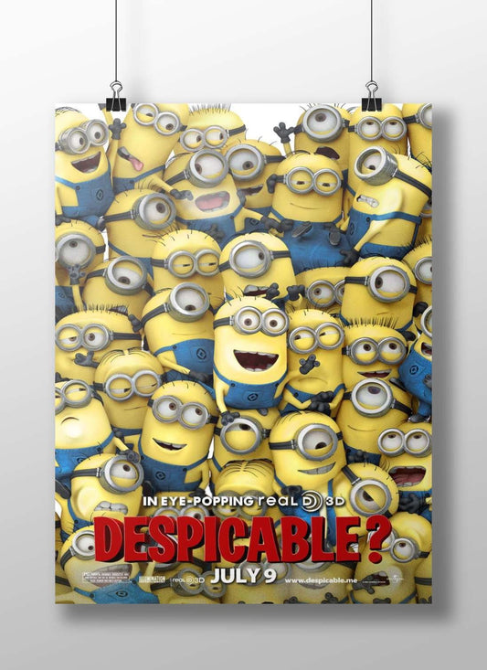 Minions (Despicable Me franchise) Gru'S Minion Crew - Comedy Chaos Poster