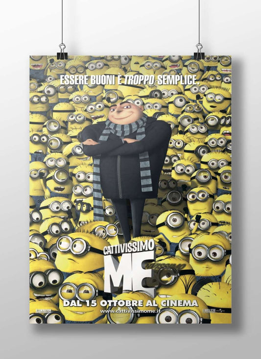 Gru (the protagonist of the Despicable Me franchise) Gru - Master Villain Poster