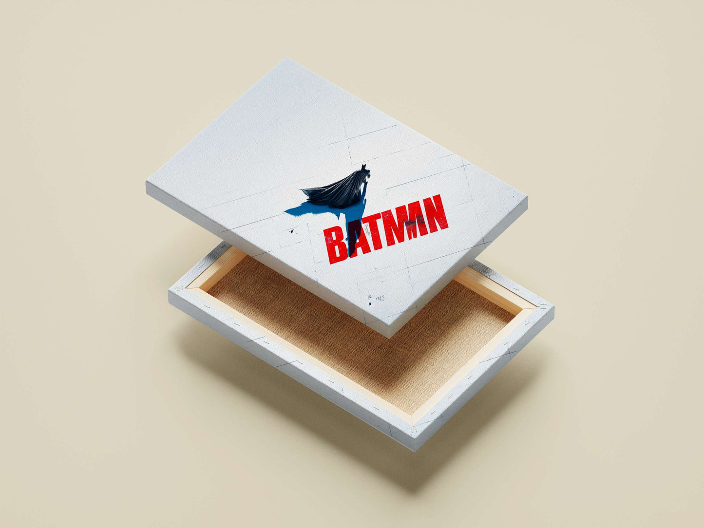 Batman (DC Comics franchise) Main Subject: Batman (DC Comics franchise) Canvas wall art — Superhero wall art India |