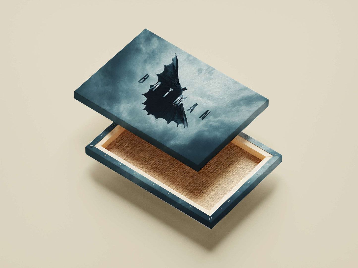 Batman (DC Comics franchise) Main Subject: Batman (DC Comics franchise) Canvas wall art — Superhero wall art India |
