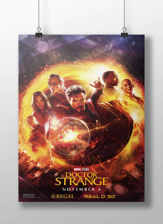 Doctor Strange (Marvel Cinematic Universe film) Doctor Strange - Mystic Arts Poster