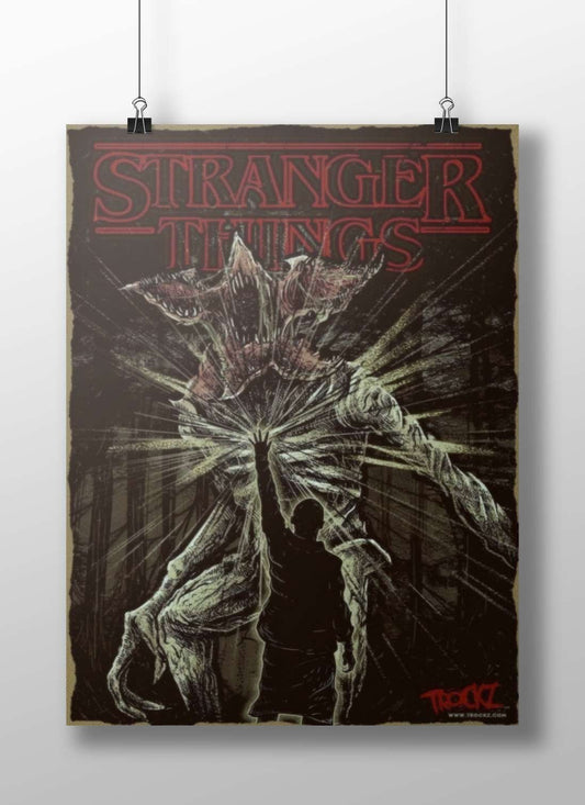 The Mind Flayer from the Netflix franchise Stranger Things [Hopper And The Mind Flayer -