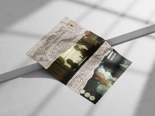 Eun Youngro (character from a narrative about first love involving paper airplanes and a cassette tape) Main Subject: Eun