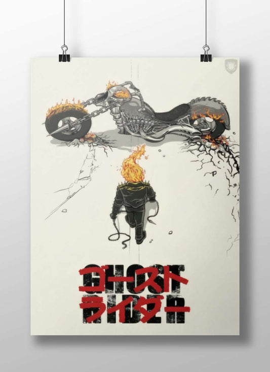 Ghost Rider (Marvel franchise character) Ghost Rider - Devil'S Ride Poster