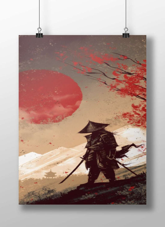 Samurai Katsumoto - Lone Wolf Poster