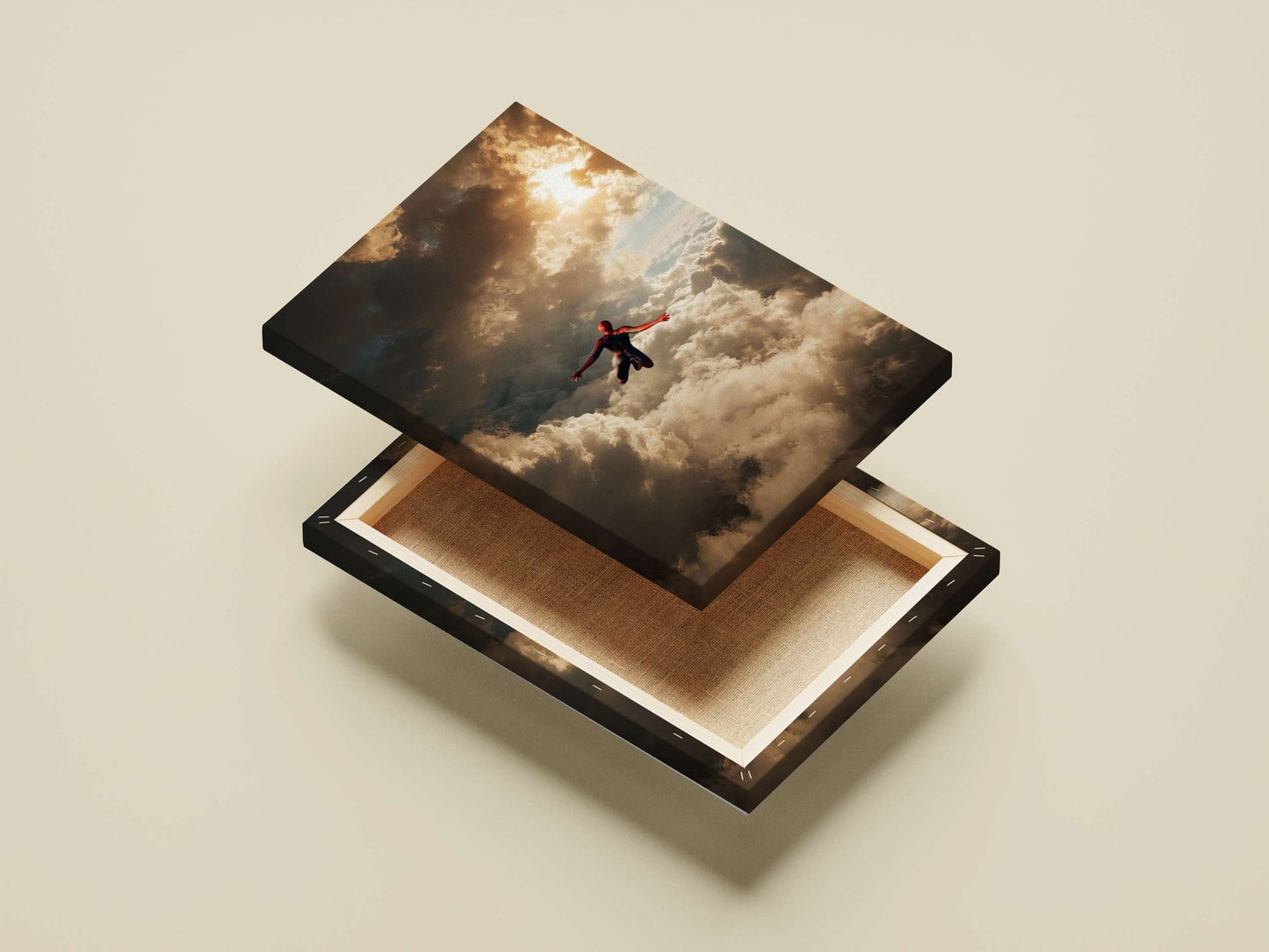 Spider-Man (Marvel Comics) Main Subject: Spider-Man (Marvel Comics) Canvas wall art — Superhero wall art India | PosterBoizz
