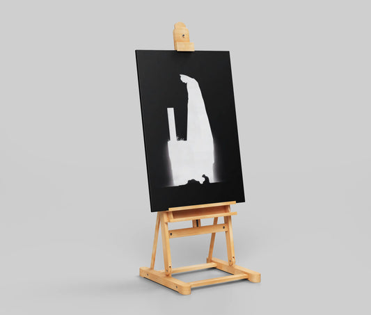 Batman "Grief & Vigilance" Minimalist DC Comics Art Print - Dark Knight Silhouette Poster