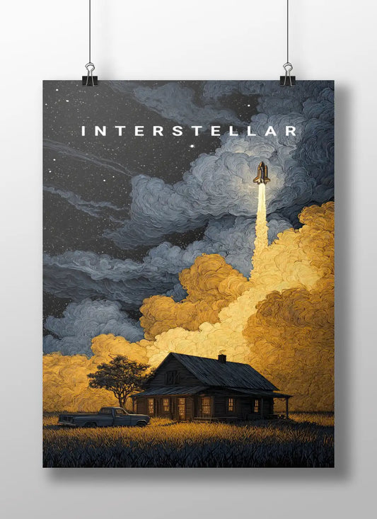 Interstellar Poster: The Journey to the Stars Begins