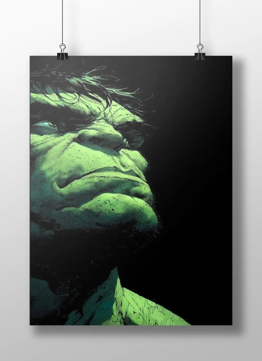 The Incredible Hulk: The Face of Rage Poster