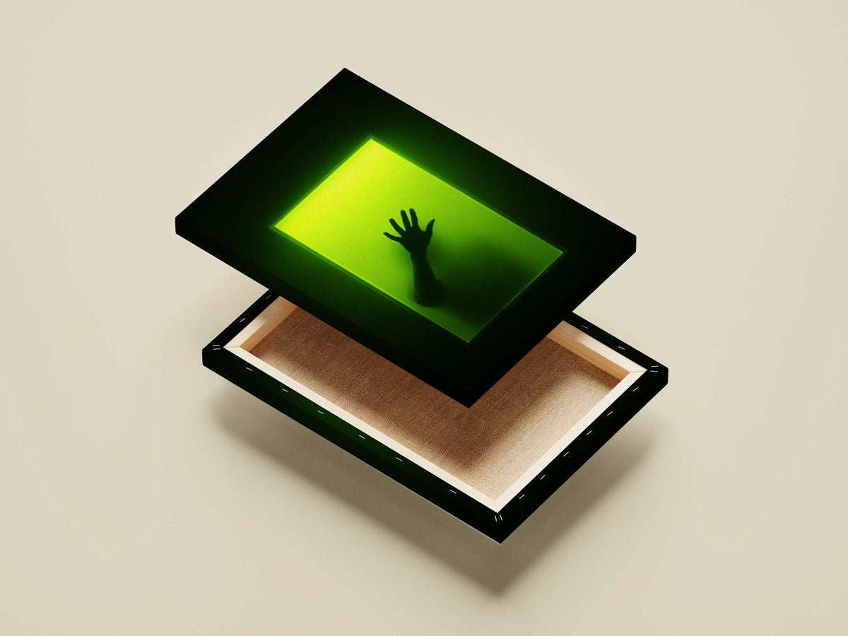 Human Hand Silhouette Main Subject: Human Hand Silhouette Canvas wall art — Art wall art India | PosterBoizz