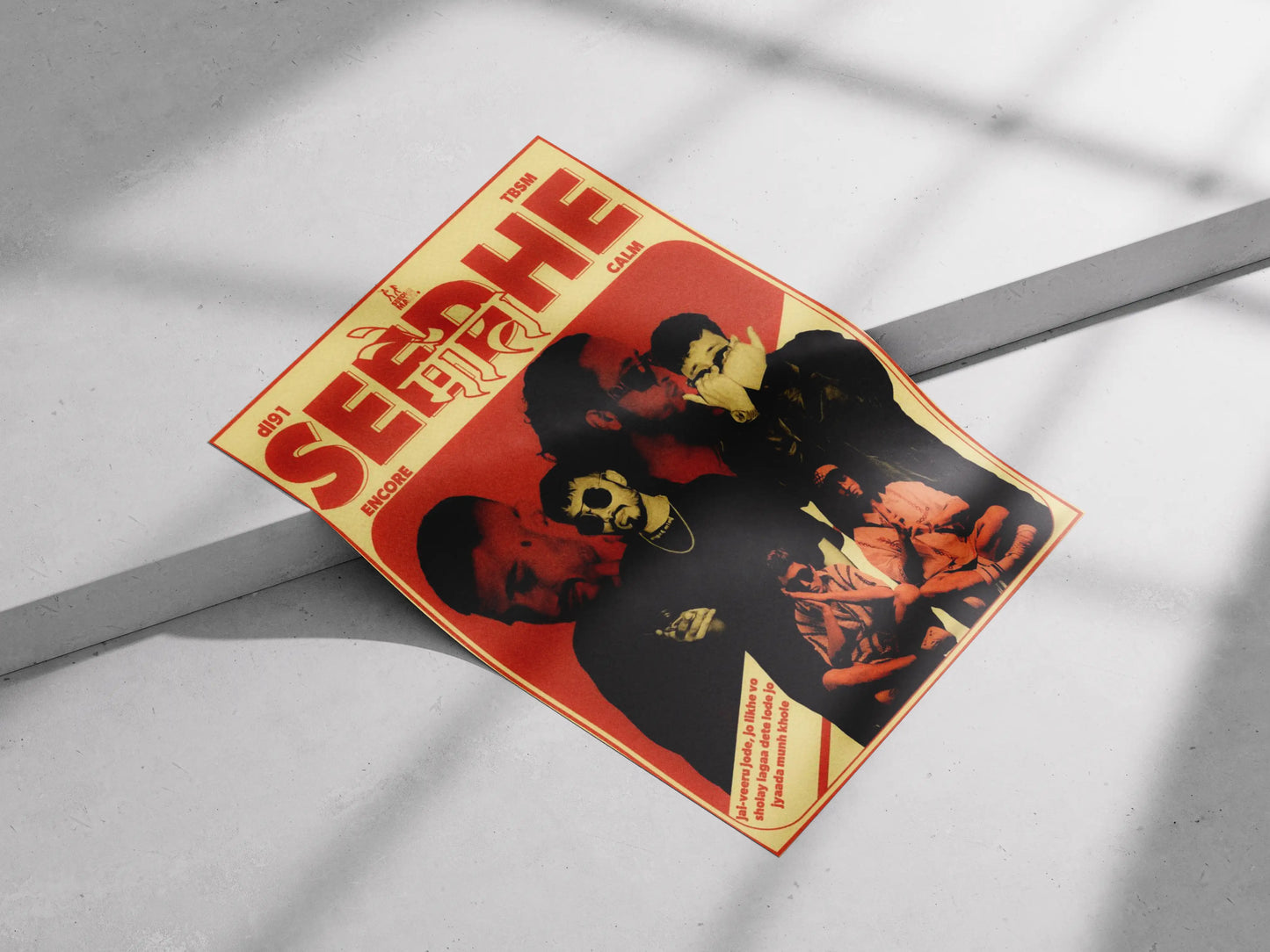 SEEDHE MAUT Poster | Album Art Print | Encore x Calm