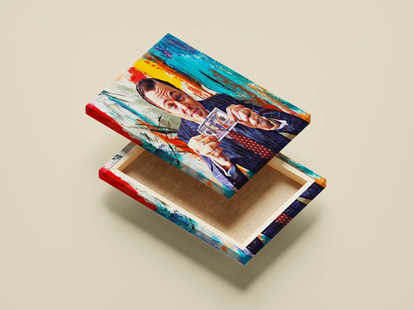 The Wolf of Wall Street Poster: Leonardo DiCaprio Art Print