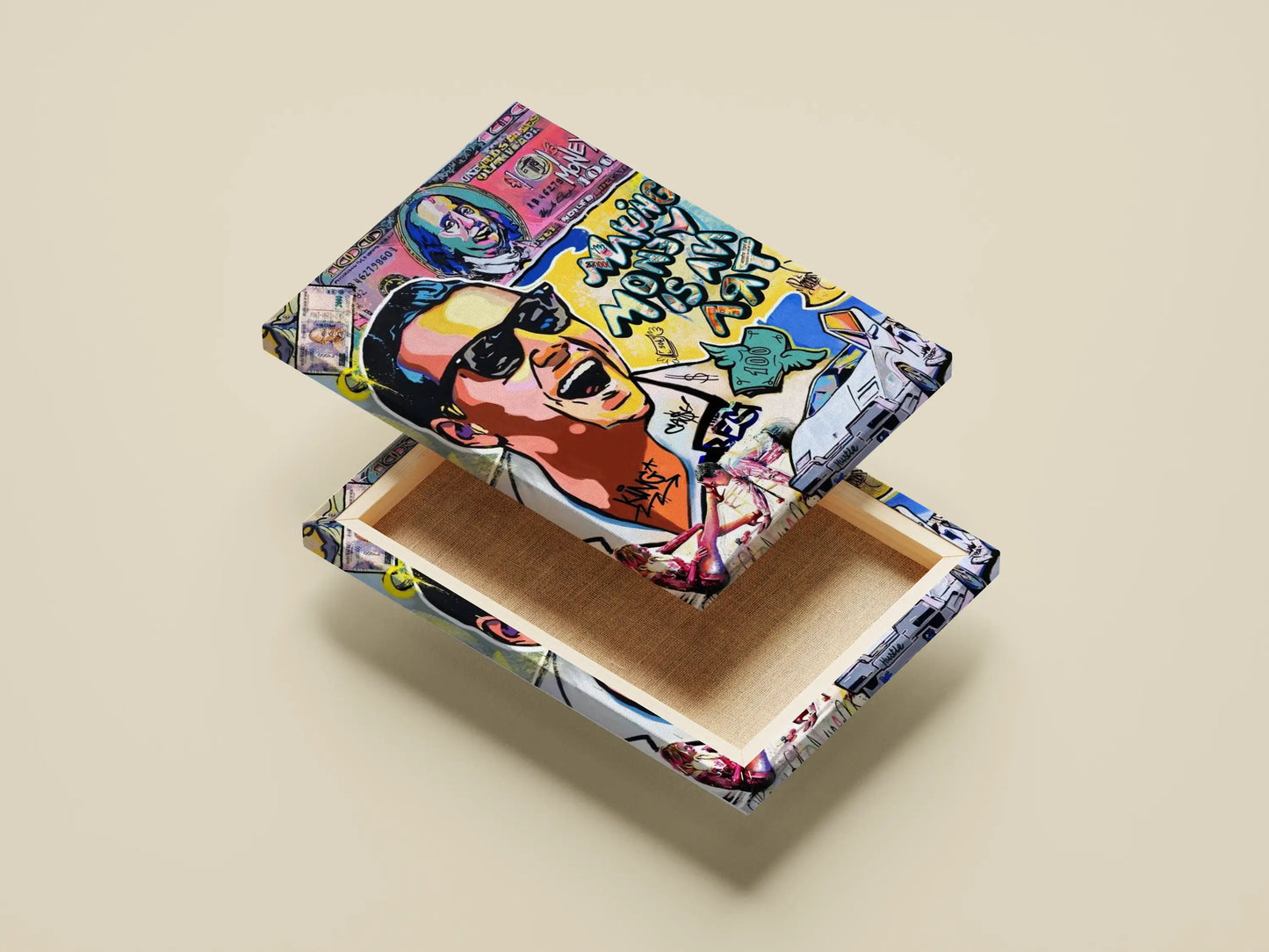 Jordan Belfort Pop Art Poster: The Wolf of Wall Street
