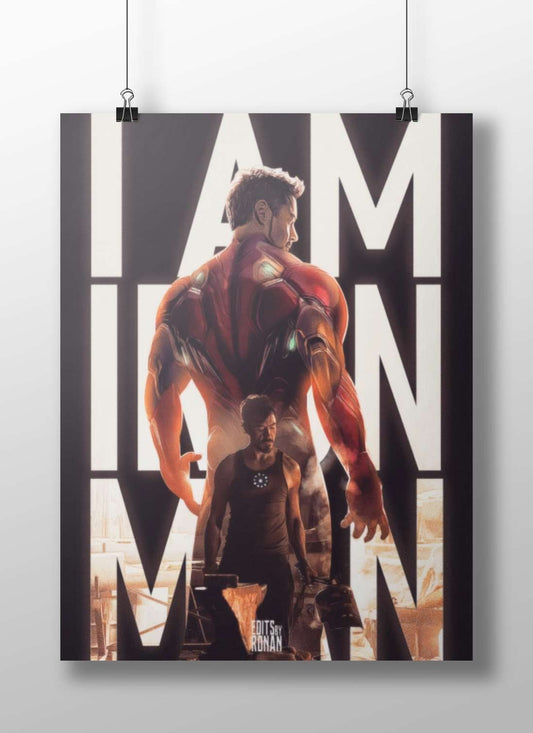 Tony Stark (Iron Man) from Marvel Cinematic Universe Iron Man - Tech Titan Poster