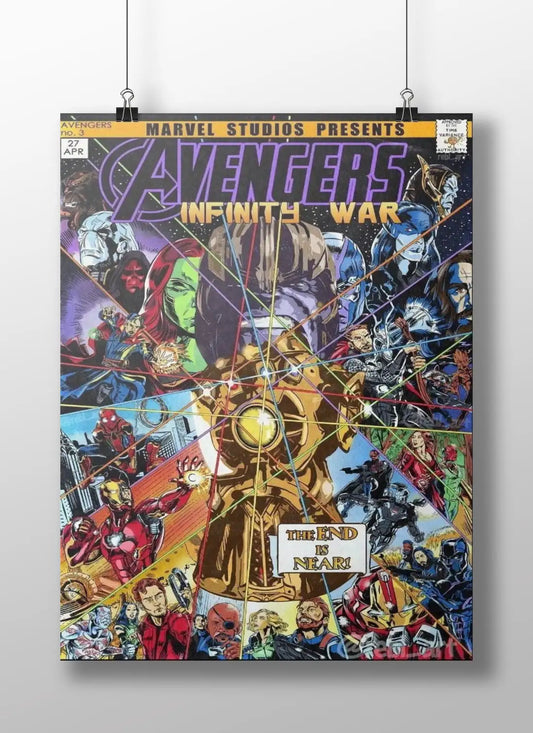 Marvel's Avengers: Infinity War Comic Book Poster