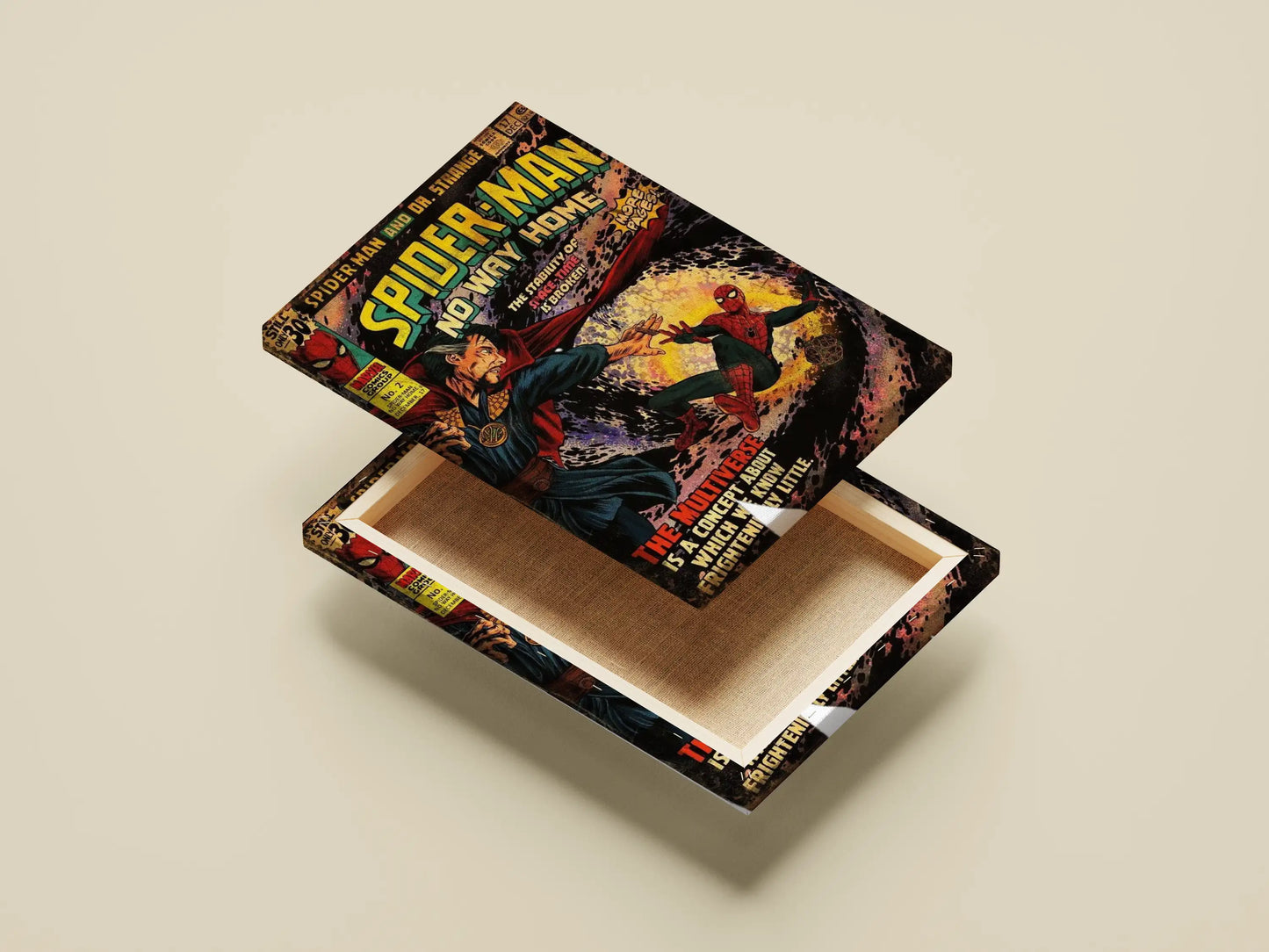 Dr. Strange vs. Spider-Man Multiverse Poster Art