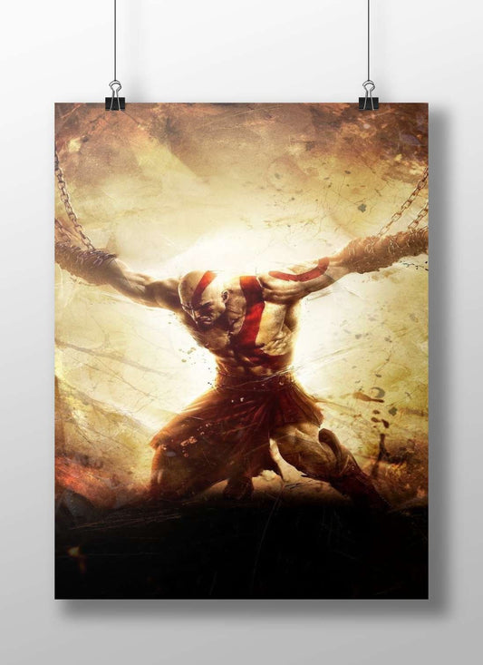 Eren Yeager from Attack on Titan Main Subject: Eren Yeager from Attack on Titan Matte BoizzBoard rigid print — Anime wall