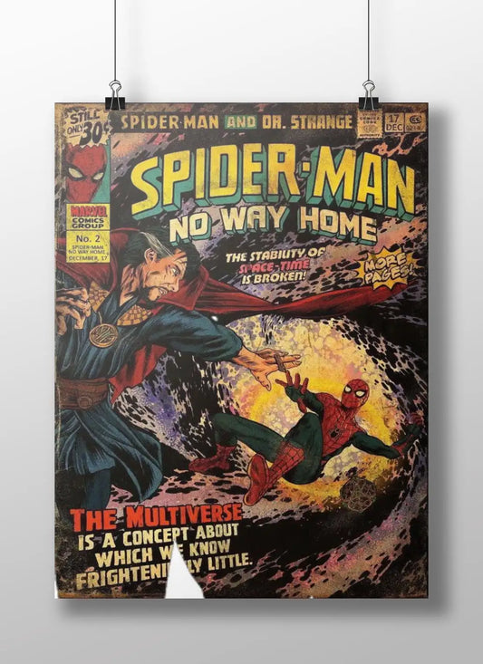 Dr. Strange vs. Spider-Man Multiverse Poster Art