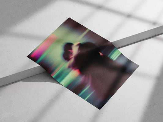 Two embracing individuals Main Subject: Two embracing individuals Matte poster print — Bollywood wall art India | PosterBoizz