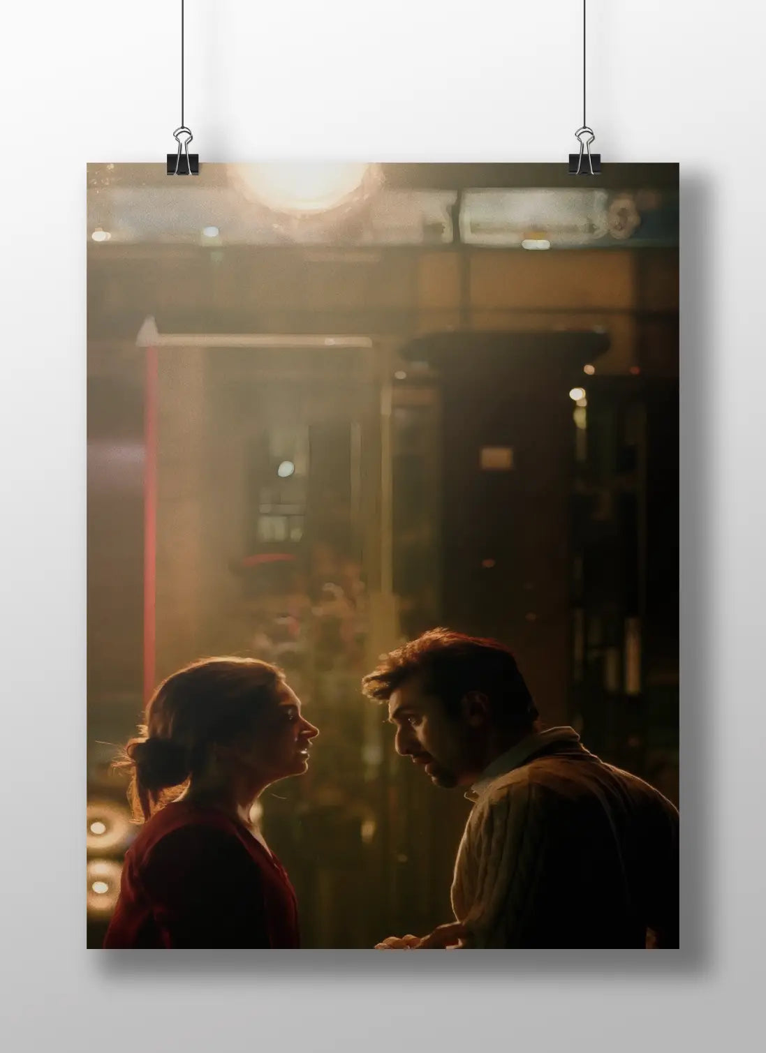 Tamasha Ranbir Deepika Poster – Emotional Bollywood Movie Scene Wall Art | Cinematic Mood Aesthetic Print