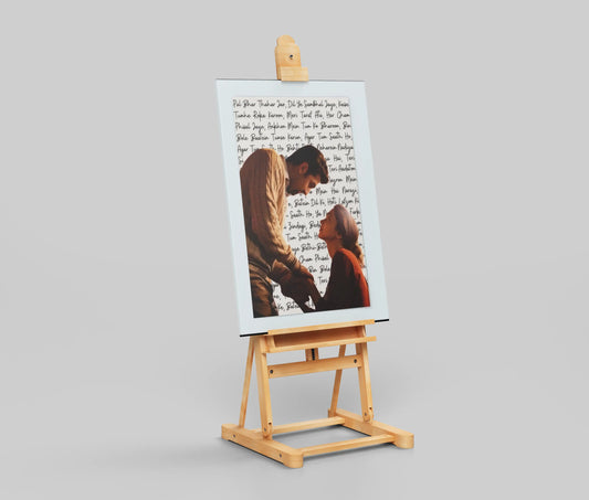 Agar Tum Saath Ho Poster – Romantic Bollywood Lyrics Wall Art | Deepika Padukone & Ranbir Kapoor Print