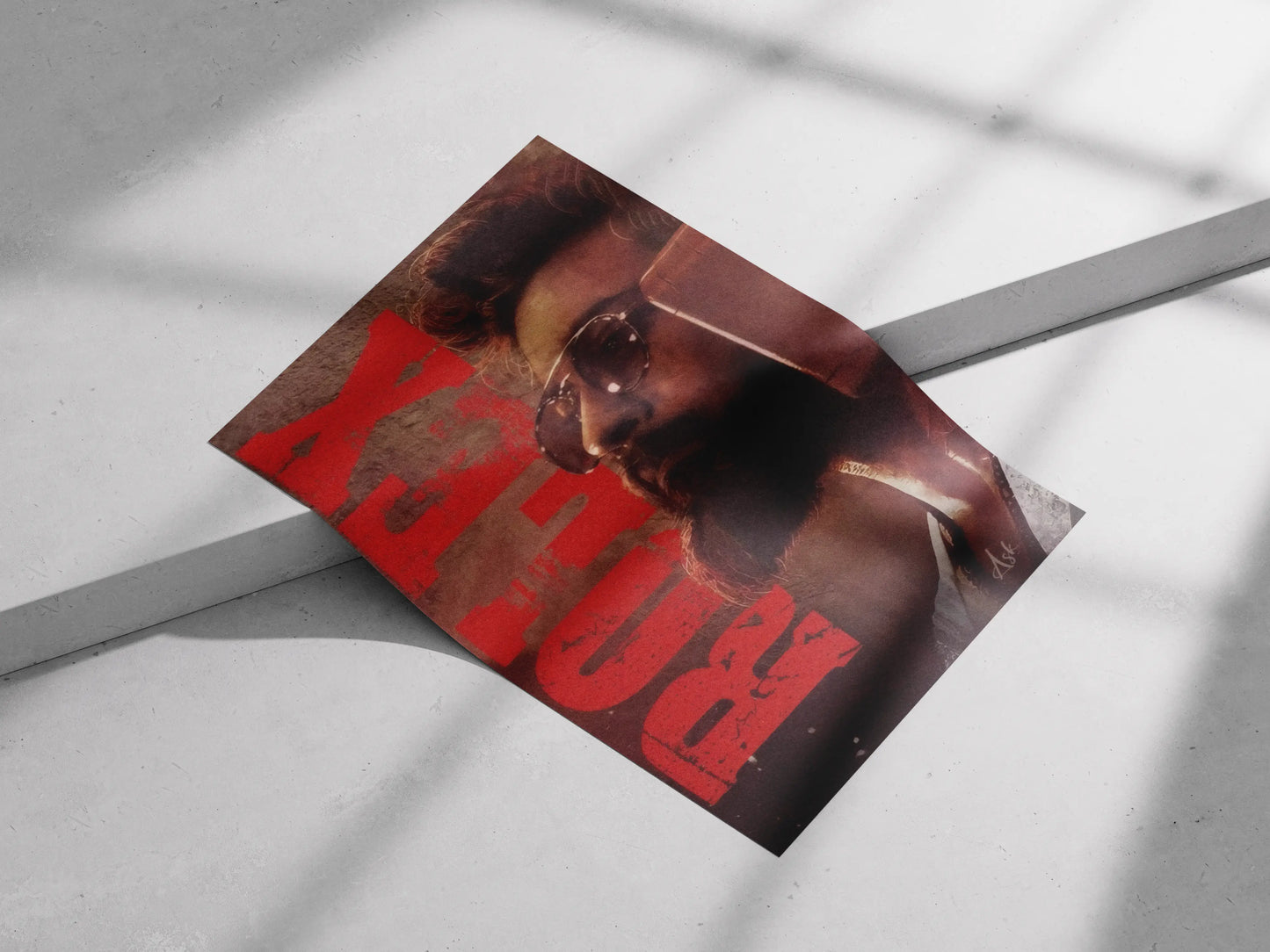 Rolex Poster – Suriya in LCU Vikram Movie Wall Art | South Indian Action Villain Print