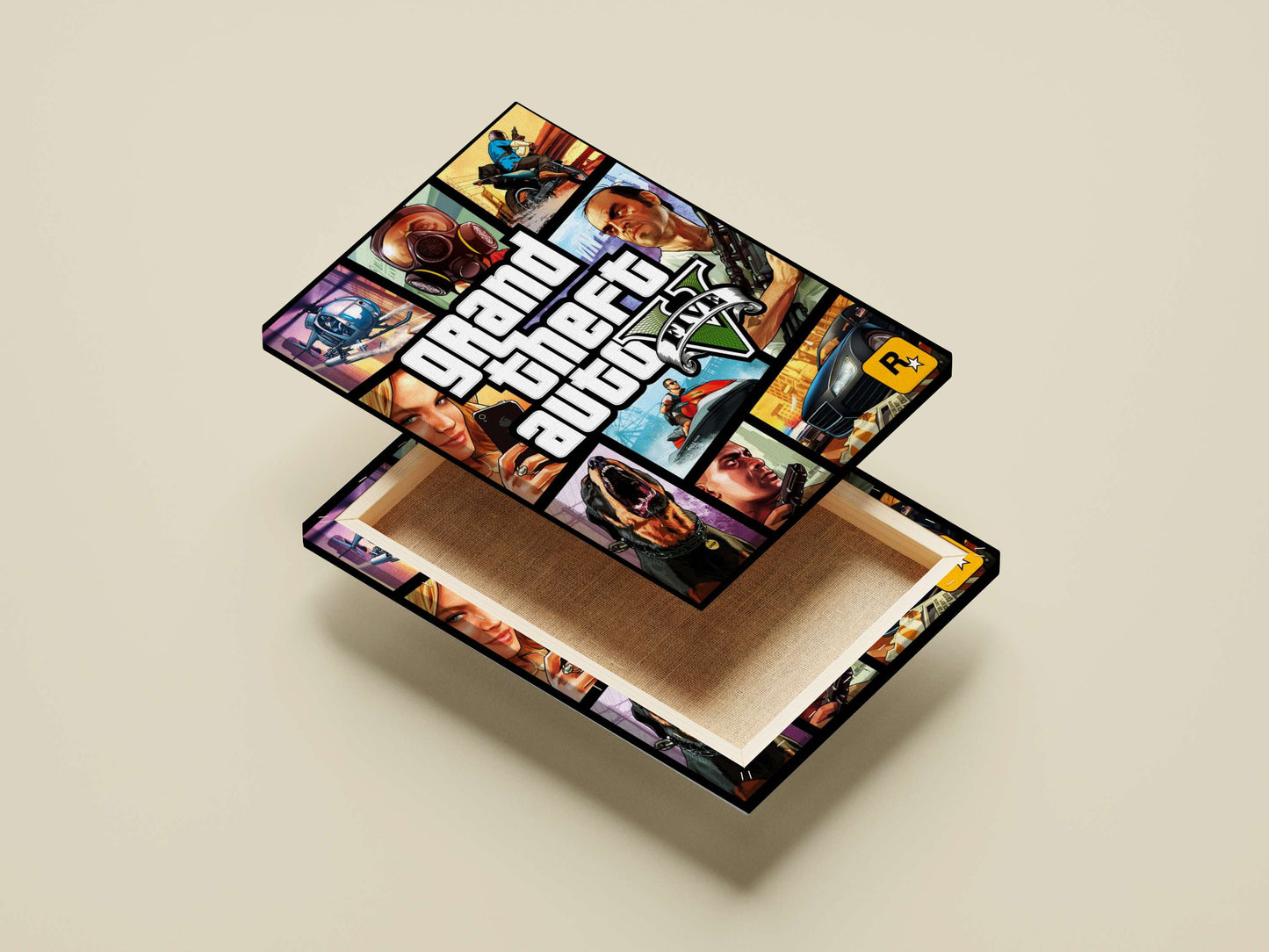 Grand Theft Auto V video game cover art Grand Theft Auto V Urban Escape Digital