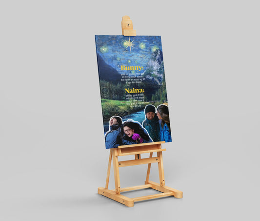 Yeh Jawaani Hai Deewani Poster – Bunny & Naina Dialogue Wall Art | Bollywood Love Quote Aesthetic Print