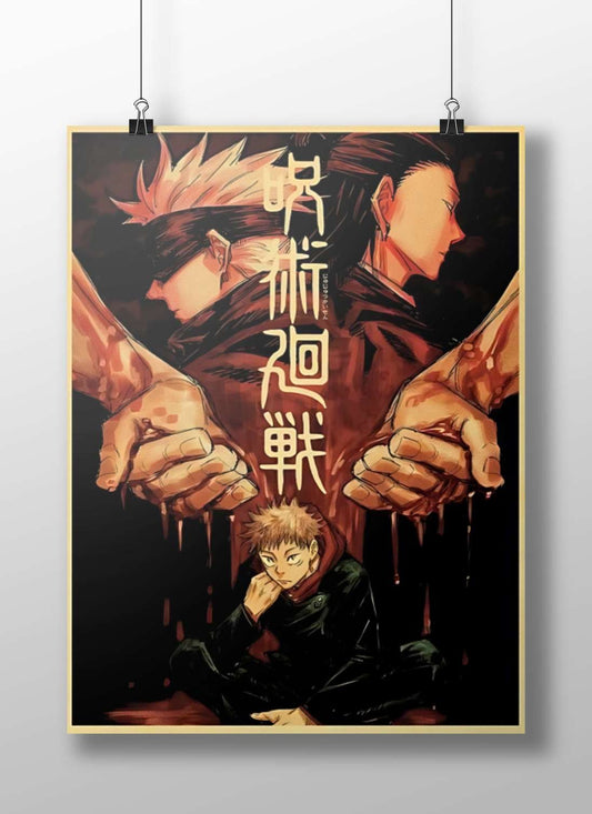Jujutsu Kaisen (anime franchise) Yuji Itadori - Jujutsu Kaisen Poster