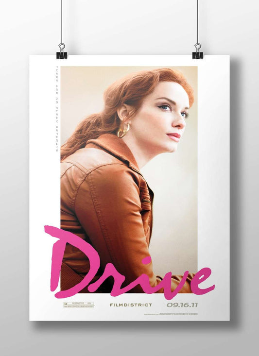Drive (2011) film Ryan Gosling - Drive Noir Classic Poster