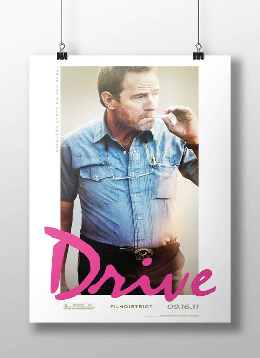 Drive (2011) Nick Rolfe - Drive Noir Poster