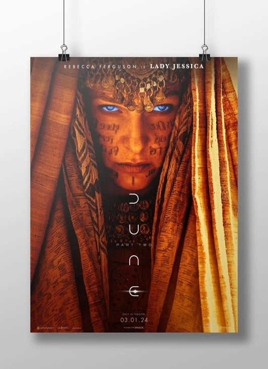 Rebecca Ferguson as Lady Jessica from the Dune franchise (Dune: Part Two). Rebecca Ferguson -