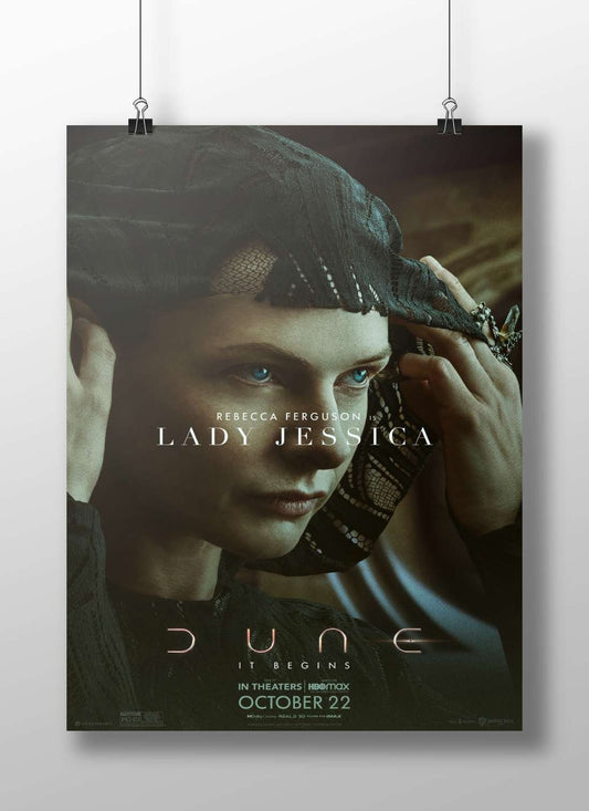 Lady Jessica from the Dune franchise (specifically the 2021 film). Lady Jessica - Dune Noir