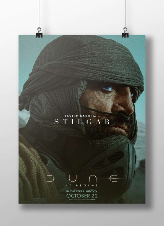 Stilgar from the Dune franchise Stilgar - Fremen Leader Poster