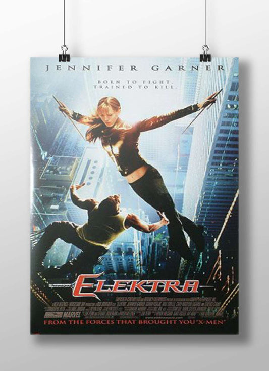 Elektra (2005 Marvel Comics film starring Jennifer Garner) Elektra - Warrior Goddess Poster
