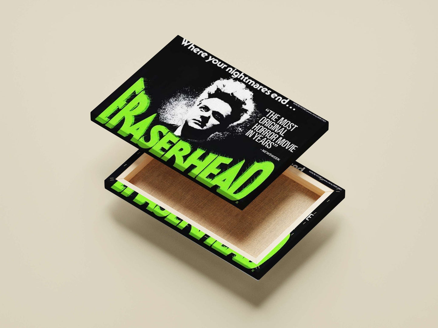 Baserhead (the horror film referenced in the OCR text as "THE MOST ORIGINAL HORROR MOVIE