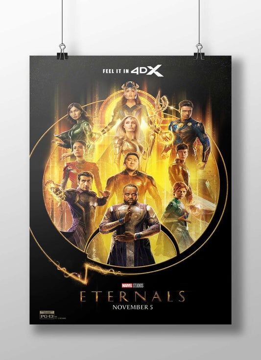 Marvel Studios' film "Eternals" (the superhero movie franchise) Eternals - Timeless Legends Poster