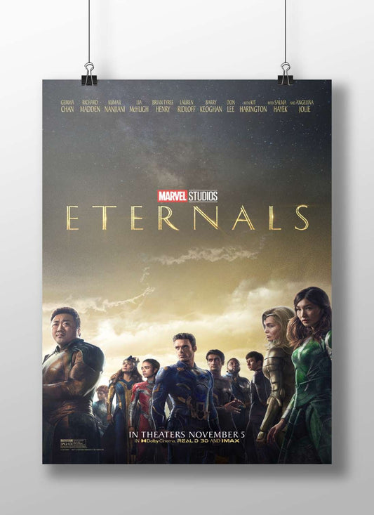The Marvel Studios film *Eternals*. Teyo Kolade - Eternals Poster