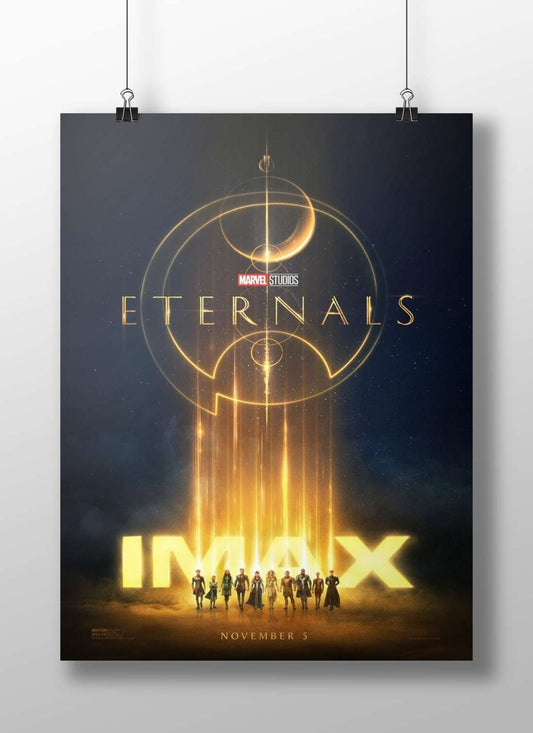 Marvel Studios' "Eternals" film franchise (specifically the 2021 movie) Eternals - Timeless Heroines Poster