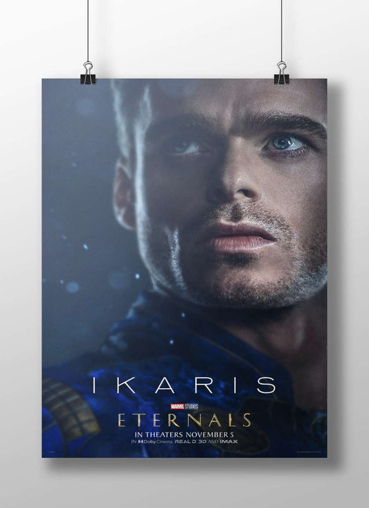 Ikaris (Marvel's Eternals) Ikaris - Eternals Noir Poster