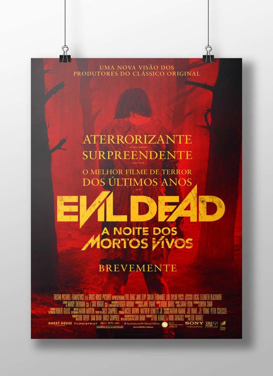 Evil Dead franchise Bruce Campbell - Evil Dead Horror Legend Poster
