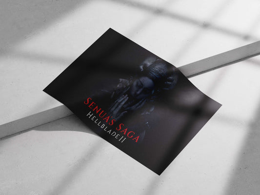 Senua from Hellblade II Main Subject: Senua from Hellblade II Matte poster print — Gaming wall art India | PosterBoizz