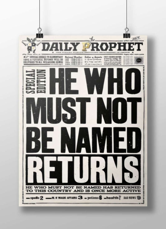 Lord Voldemort (from Harry Potter franchise) Lord Voldemort - Dark Wizard Poster