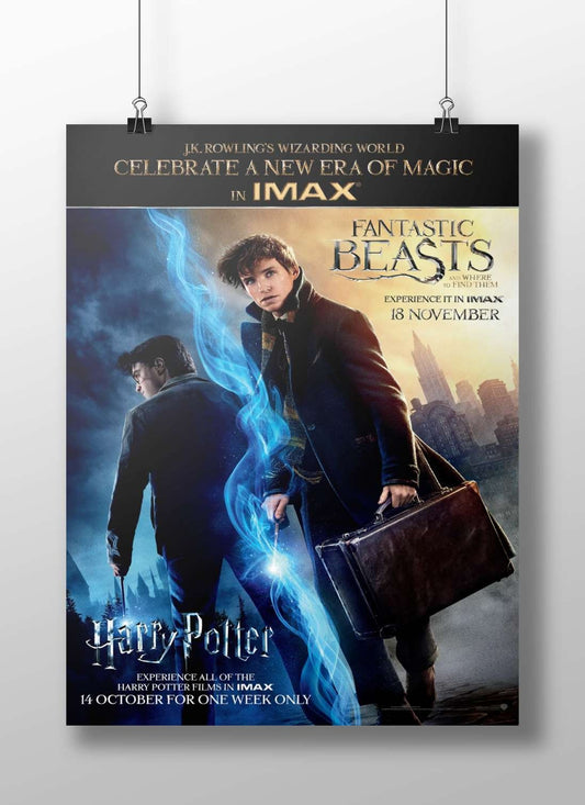 Fantastic Beasts and Where to Find Them Newt Scamander - Magical Menagerie Poster
