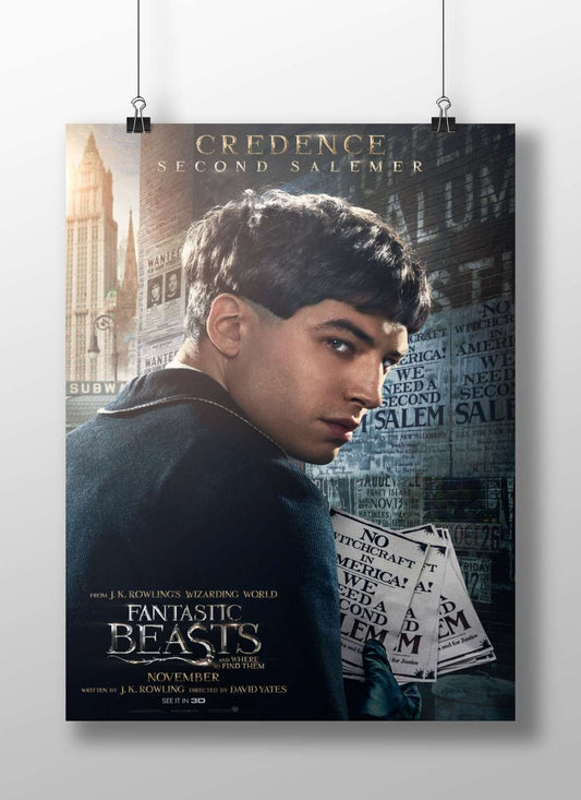 Fantastic Beasts and Where to Find Them Newt Scamander - Wizarding World Poster