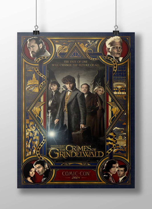 Fantastic Beasts: The Crimes of Grindelwald Newt Scamander - Beasts Mystery Poster