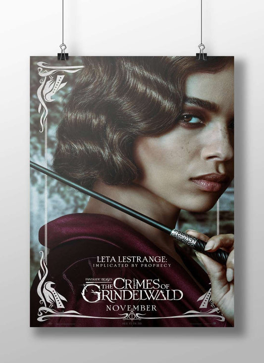 Leta Lestrange from the Fantastic Beasts franchise (specifically "Fantastic Beasts: The Crimes of Grindelwald") Leta
