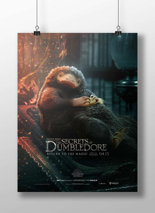 Niffler from Fantastic Beasts franchise (specifically "Fantastic Beasts: The Secrets of Dumbledore") Niffler - Enchanted